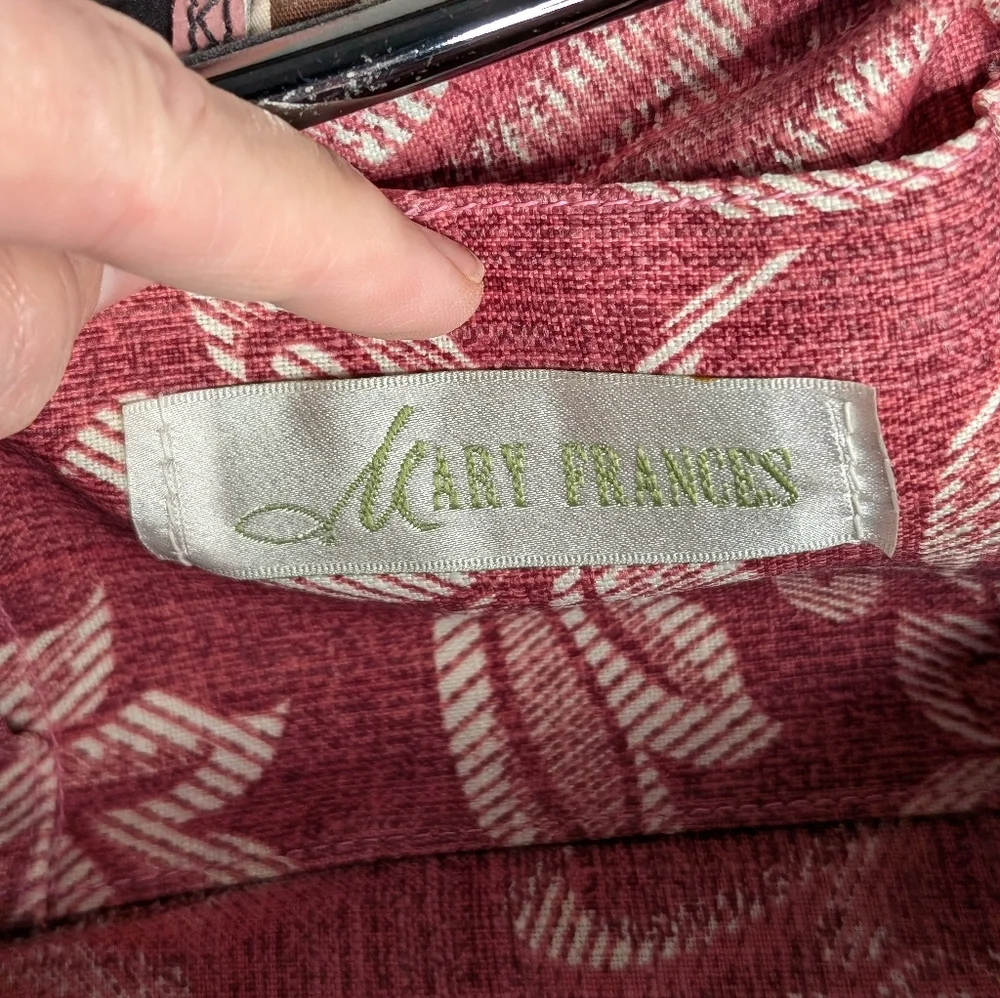 Mary Frances hand bag beads fabric - Picture 6 of 17